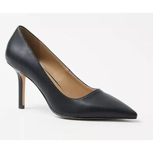 NWOB Ann Taylor Mae Leather Pumps Black 8